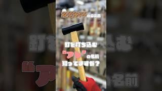 木工DIYの必須アイテム！釘打ちに欠かせない工具「玄能」を紹介！DIY初心者向け｜ホームセンターグッデイ #shorts