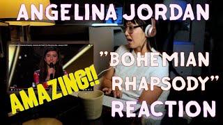 First Time Hearing ANGELINA JORDAN REACTION - BOHEMIAN RHAPSODY