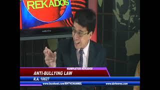 ANTI-BULLYING LAW (PINOY LEGAL MINDS) BY Kuya Mark Tolentino