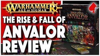 Warhammer AOS The Rise & Fall of Anvalor Board Game Review