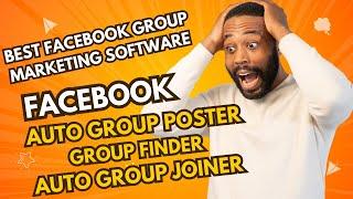 Facebook Automation Auto Group Poster | Auto Group Joiner | Group Finder | Group Posting Software