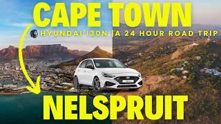 Cape Town to Nelspruit | Hyundai I30N DCT | One Day Road Trip | +1800km's