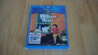 Studio Ghibli Whisper of the Heart Blu-ray | DVD Unboxing & Review