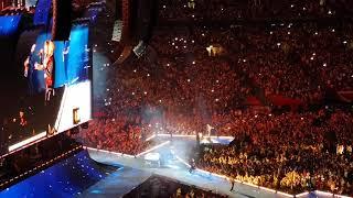 Robbie William's at Taylor Swift concert singing Angels June 2018 Wembley Stadium