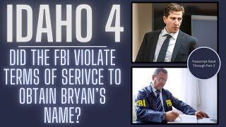 Idaho 4: Case Updates & Transcript Read Through Part 3 #Idaho4 #BryanKohberger #Idaho4Update