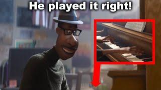 They Animated the Piano Correctly!? (Soul from Disney Pixar)