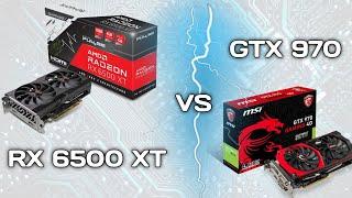 RX 6500 XT vs GTX 970 in 2022 (5 Games)