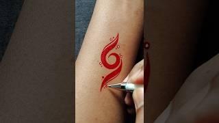  ANBU SYMBOL TEMPORARY TATTOO  | Naruto Inspired Wrist Art".........#tattoo #art #anime #drawing