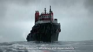 "Navigate with confidence, we stand by u" Mitsubishi Marine Engine