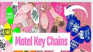 CRAFT FAIR SERIES 2024| MOTEL STYLE KEY CHAINS! EASY & FUN TO MAKE!