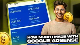 How Much Google AdSense Paid Me in 2025 | Adsense Loading Proof & Earnings Revealed