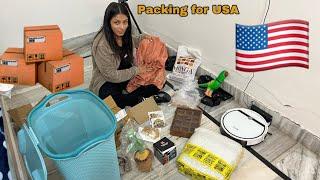 Packing for  USA ll  shopping ️ krde krde barish a gyi️️ll Rainy day ll