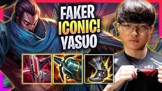 FAKER BRINGS BACK HIS ICONIC YASUO! - T1 Faker Plays Yasuo MID vs Corki! | Season 2024