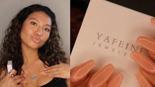 AFFORDABLE & TRENDY CUSTOMIZED JEWELRY ft. YAFEINI