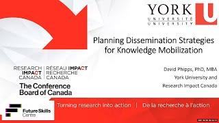 Planning Dissemination Strategies for Knowledge Mobilization