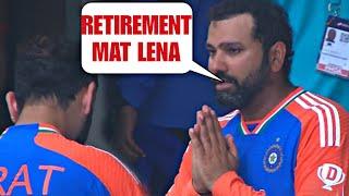 Rohit Sharma did this after Virat Kohli announced Retirement from T20 cricket after winning worldcup