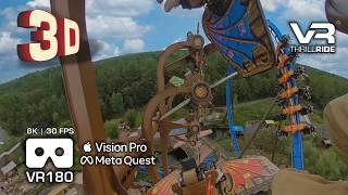 3D Immersive Pixarus Flight: Toverland VR180 8K POV Gerstlauer SkyFly VR Thrillride