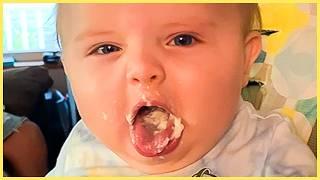 Funny Baby Love Food: Baby Eating Compilation || 5-Minute Fails