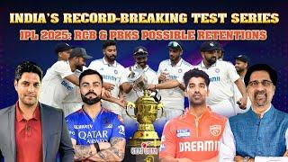 India's Record-Breaking Test Series | IPL 2025: RCB & PBKS Possible Retentions