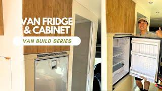 Installing Our Van Fridge (Isotherm) & Cabinets | Van Build Series (Ep. 22)