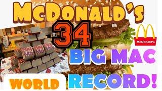 MOST BIG MACS EVER EATEN BY ONE PERSON ~ MORE THAN JOEY CHESTNUT ~ K!LLER KENNEDY/MCDONALD’S MUKBANG