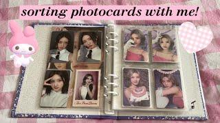 storing + organizing ive photocards ⊹ gaeul & leeseo