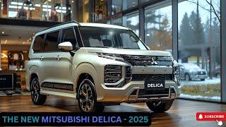 2025 All-New Mitsubishi Delica: New Design with Advanced Technology in an Off-Road MPV!