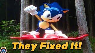 The Sonic Statue Has Been Restored!