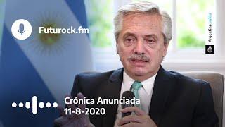 Entrevista en "Crónica anunciada" con Juan Amorín - Futurock - 11/8/2020