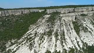 Древний пещерный город Чуфут-Кале. Бахчисарай. Крым.