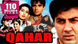 Qahar (1997) Full Hindi Action Movie | Sunny Deol, Sunil Shetty, Armaan Kohli, Sonali Bendre