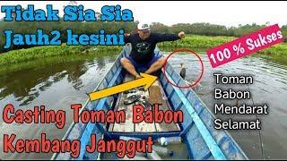 Casting Toman Eps2 Seru & Heboh Angler Kukar Trip Kembang Janggut -VLOG MANCING #5