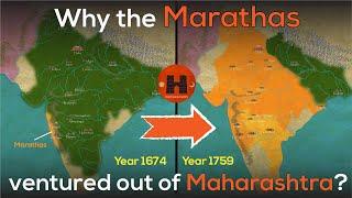 Why the Marathas Ventured out of Maharashtra? - History of Maratha Expansion