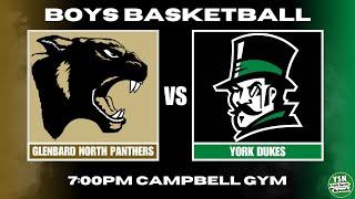 Glenbard North vs. York Boys Varsity Basketball