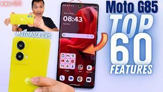 Moto G85 5G Tips And Tricks - Top 60++ Hidden Features | Hindi-हिंदी