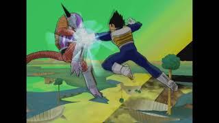 Vegeta vs Frieza while the world slowly collapses in on itself