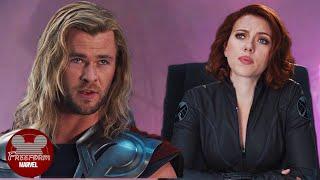 The Entire MCU, but only when our Black Widow Talks to Thor