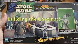 Star Wars Vintage Creature Cantina Build Up