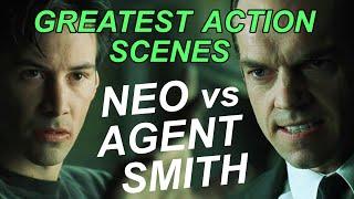 THE MATRIX - Neo vs Agent Smith - Greatest action scenes (Film analysis)