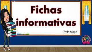 Fichas informativas