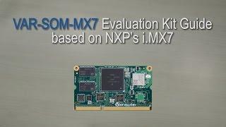 VAR-SOM-MX7 Evaluation Kit Guide