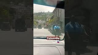 Driving thru Petionville, Haiti