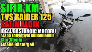 2024 MODEL TVS RAİDER 125 İNCELEMESİ | BAYİDEN TVS RAİDER 125 SATIN ALDIK