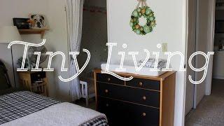 TINY LIVING! | Family of 4 in ONE BEDROOM! 