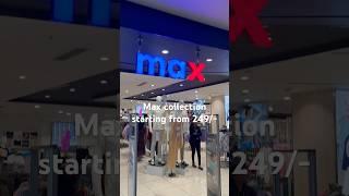 Max collection starting from 249/- #shortsfeed #entertainment #fashion #style #trending #viral #yt