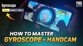 HOW TO LEARN GYROSCOPE - PUBG MOBILE LITE | THUMB PLAYER HANDCAM