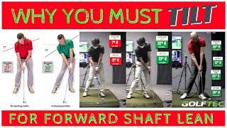 WHY YOU MUST TILT | FORWARD SHAFT LEAN AT IMPACT