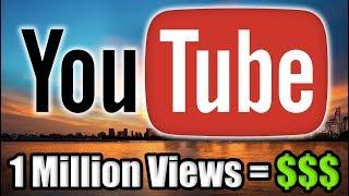 How Much Money Do You Make On YouTube? | 1 Million Views = ? | To Catch A Cheater's  Luis Mercado
