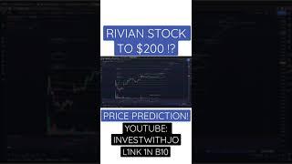 #RIVIAN Stock Price Prediction!! Full video on Youtube: investwithjo #rivn #stock #rivianstock