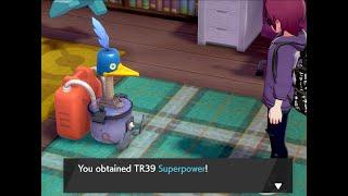 Pokémon Sword & Shield how to get UNLIMITED TR39's (Superpower)